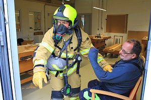 Feuerwehr&uuml;bung am Nachmittag