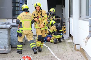 Feuerwehr&uuml;bung am Nachmittag