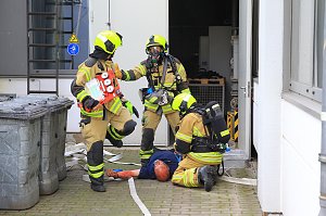 Feuerwehr&uuml;bung am Nachmittag