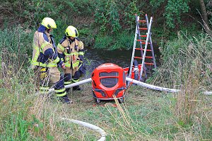 Feuerwehr&uuml;bung am Nachmittag