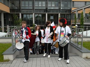 Fu&szlig;ball-Fieber in der Klinik