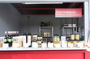 Peter Blei unterwegs beim Klostermarkt in Walkenried