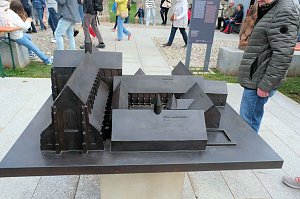 Peter Blei unterwegs beim Klostermarkt in Walkenried