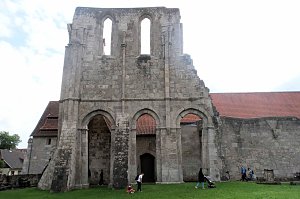 Peter Blei unterwegs beim Klostermarkt in Walkenried