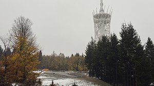 Erste Schneefall im Oberharz