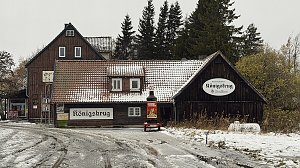 Erste Schneefall im Oberharz
