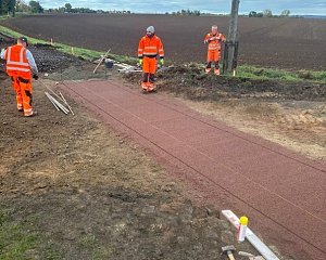 Bildergalerie der Grundhafte Instandsetzung Bahn&uuml;bergang am Gleisdreieck Siersleben
