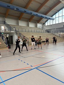 Blocktraining der Boxsportler