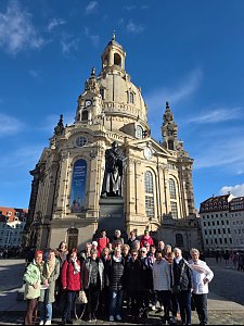 Frankenh&auml;user Frauenchor besucht interessante Orte in Dresden
