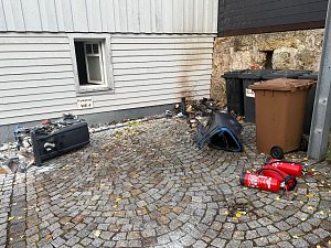 Brand in der Nordh&auml;user Altstadt