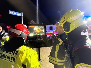 Geb&auml;udebrand in Obermehler