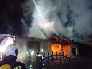 Geb&auml;udebrand in Obermehler