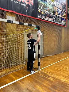 Vorbereitungen für das Handball-Wochenende