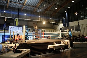 Boxgala in der Wiedigsburghalle