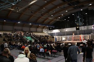 Boxgala in der Wiedigsburghalle