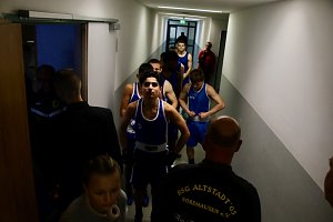 Boxgala in der Wiedigsburghalle