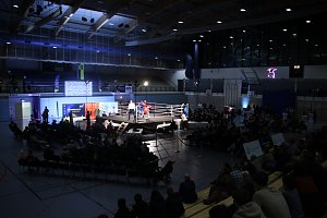 Boxgala in der Wiedigsburghalle