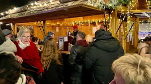 Eisbahn mit super Party in Bad Langensalza er&ouml;ffnet
