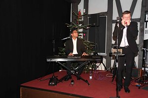 Peter Blei unterwegs beim Weihnachts-Boogie