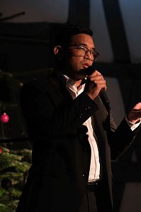 Peter Blei unterwegs beim Weihnachts-Boogie