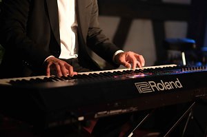 Peter Blei unterwegs beim Weihnachts-Boogie