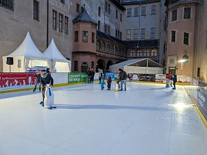 Der "Glühweinzauber" in Sondershausen war trotz Regen gut besucht