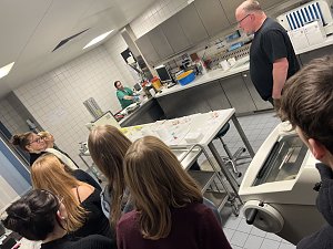 Praixs Besuch in der Pathologie des S&uuml;dharz Klinikums