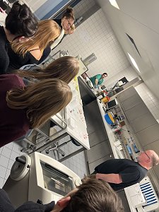 Praixs Besuch in der Pathologie des S&uuml;dharz Klinikums
