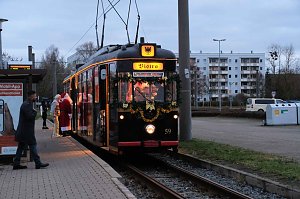 Mit dem Schienenbistro in Nordhausen unterwegs