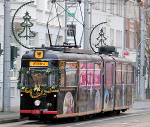 Mit dem Schienenbistro in Nordhausen unterwegs