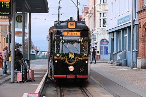 Mit dem Schienenbistro in Nordhausen unterwegs