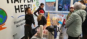 Festllicher H&ouml;hepunkt an der Regelschule Niedersachswerfen
