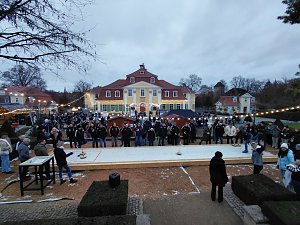 Weihnachtsnachmittag des FSV Preu&szlig;en auf der Eisbahn in Bad Langensalza