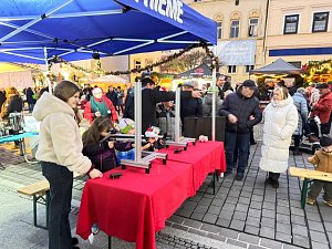 Bleicheröder Schützenjugend auf dem Weihnachtsmarkt