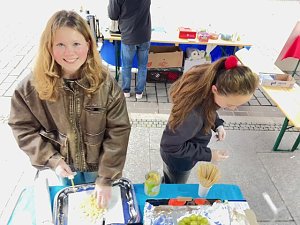 Bleicheröder Schützenjugend auf dem Weihnachtsmarkt