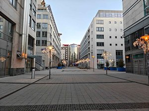 Peter Blei unterwegs in Magdeburg