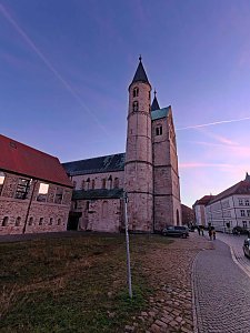 Peter Blei unterwegs in Magdeburg