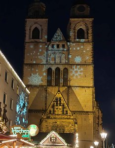 Peter Blei unterwegs in Magdeburg