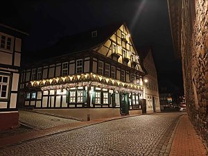 Peter Blei unterwegs in Stolberg