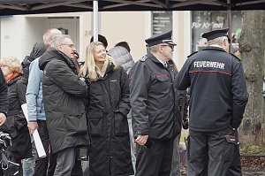 &Uuml;bergabe des Friedenslichts aus Bethlehem an die Kreisjugendfeuerwehren.