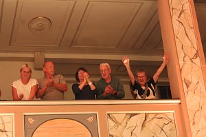 Beseelte Konzertbesucher in der Gottesackerkirche