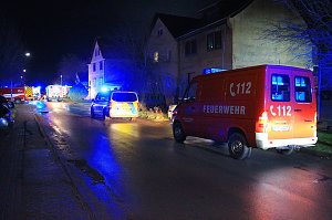 Zimmerbrand in Berka