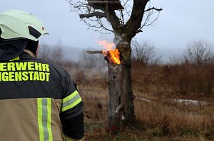 Feuerwehreins&auml;tze vor dem neuen Jahr