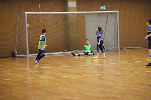 Ein Hallenturnier der Fu&szlig;baller der FSG 99 Salza