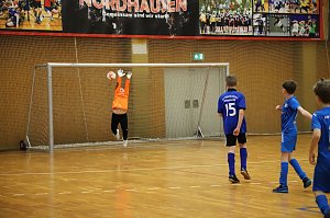 Ein Hallenturnier der Fu&szlig;baller der FSG 99 Salza