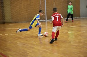 Ein Hallenturnier der Fu&szlig;baller der FSG 99 Salza