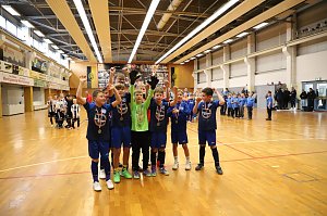 Ein Hallenturnier der Fu&szlig;baller der FSG 99 Salza