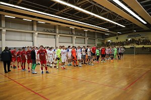 Ein Hallenturnier der Fu&szlig;baller der FSG 99 Salza