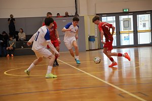 Ein Hallenturnier der Fu&szlig;baller der FSG 99 Salza