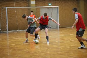 Ein Hallenturnier der Fu&szlig;baller der FSG 99 Salza